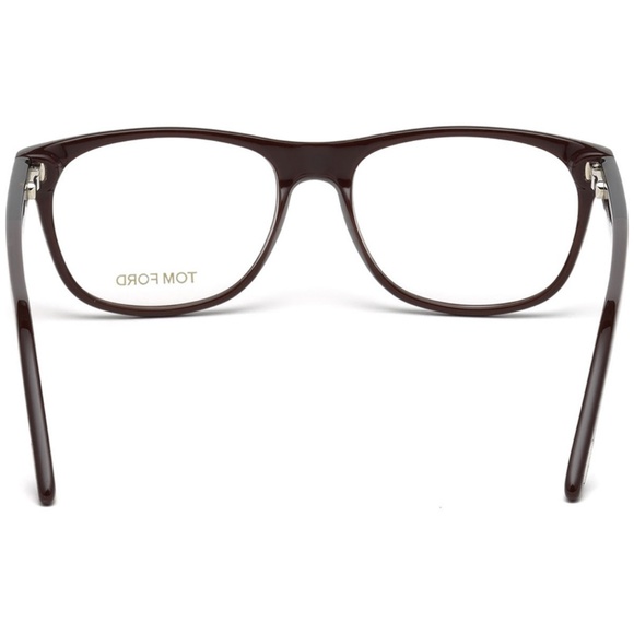 Tom Ford Eyeglasses Shiny Dark Brown w/Demo Lens - Picture 4 of 5